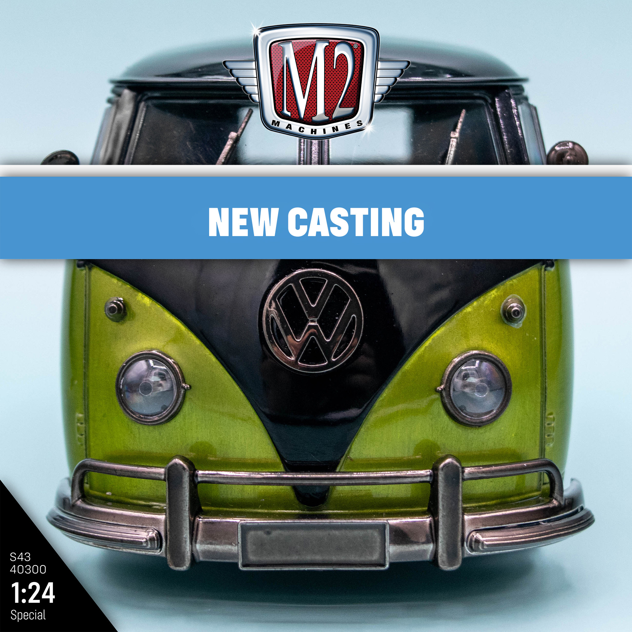 M2 Machines releases new Volkswagen Delivery Van model in 1:24 scale
