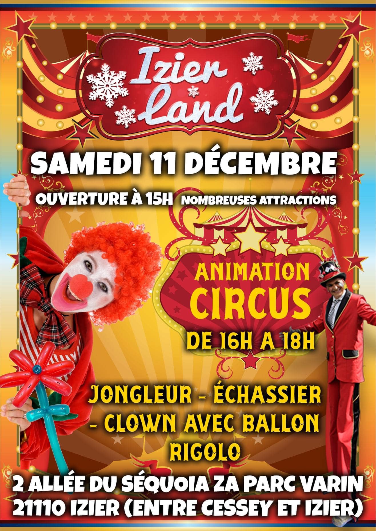 IZIER LAND - 🔴🔴AUJOURDHUI A IZIER LAND 🔴🔴 ANIMATION... | Facebook