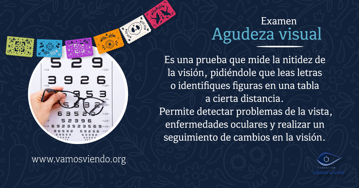 Vamos - #revisatusojos 👀 👉Un test de agudeza visual es una prueba que ...