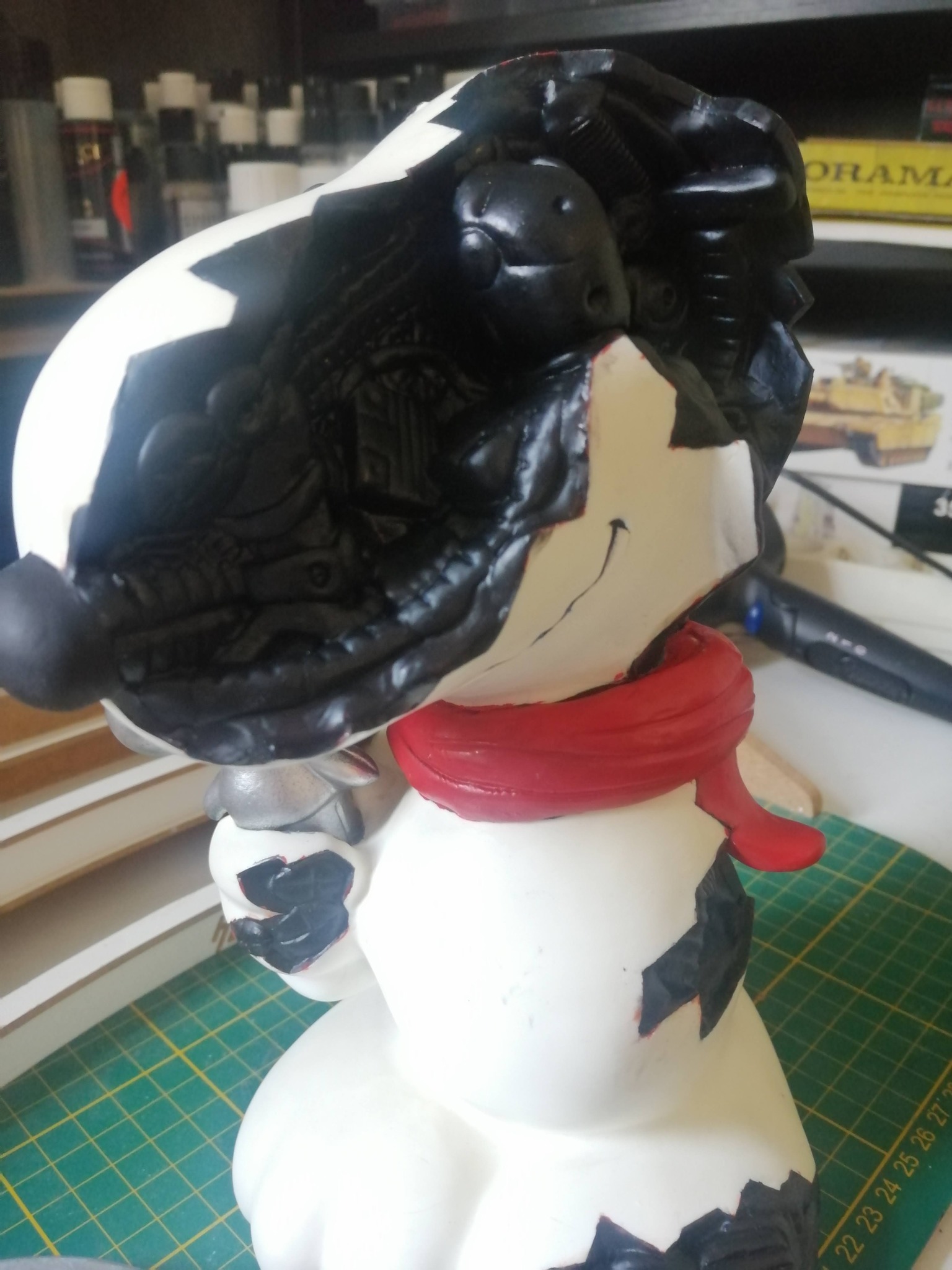 Repainting Snoopy, because I didn't... - Terminator Files | Facebook