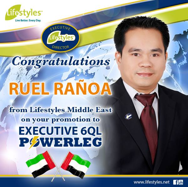 Lifestyles - Congratulations to the newest ED6QL PowerLeg of Lifestyles ...