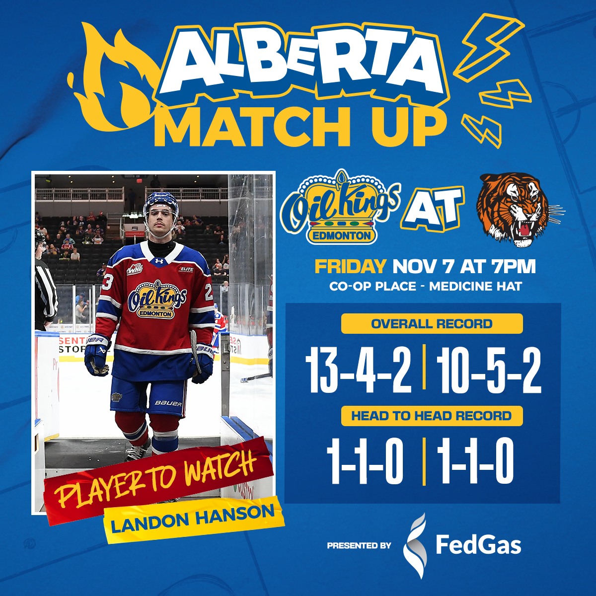 It's a Friday night showdown in... - Edmonton Oil Kings | Facebook