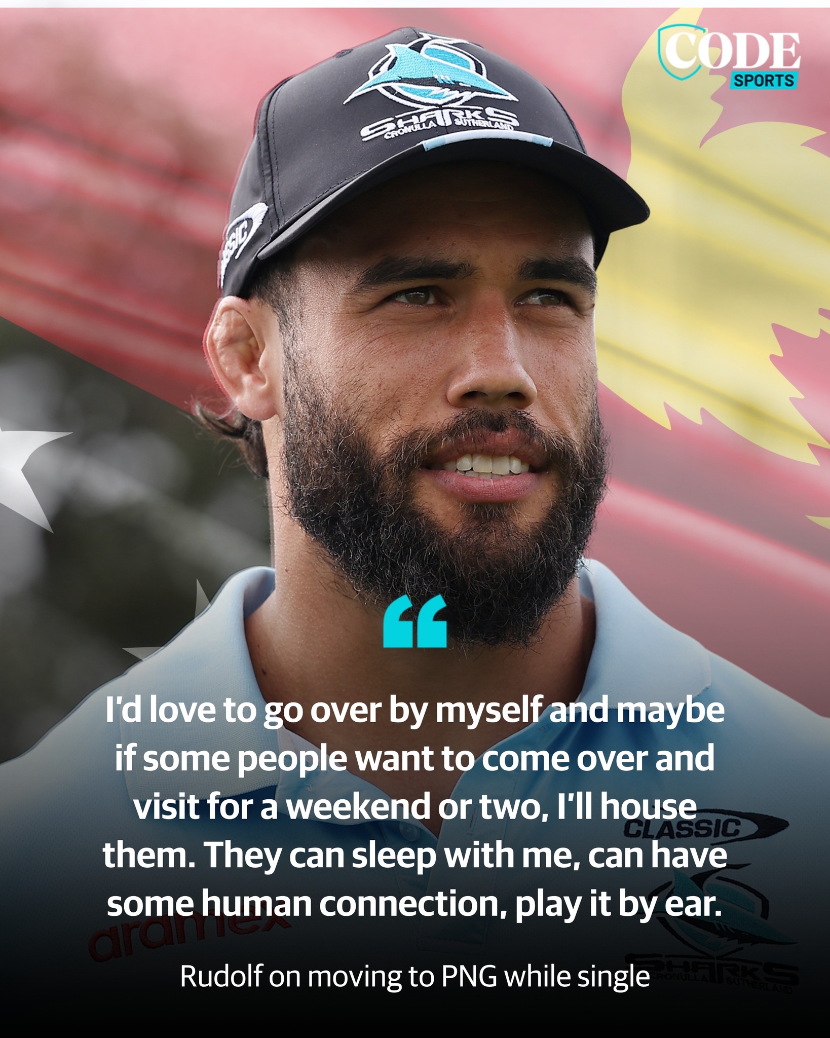 CODE - Single and ready to mingle? 🤣 Toby Rudolf wants to be one of PNG ...