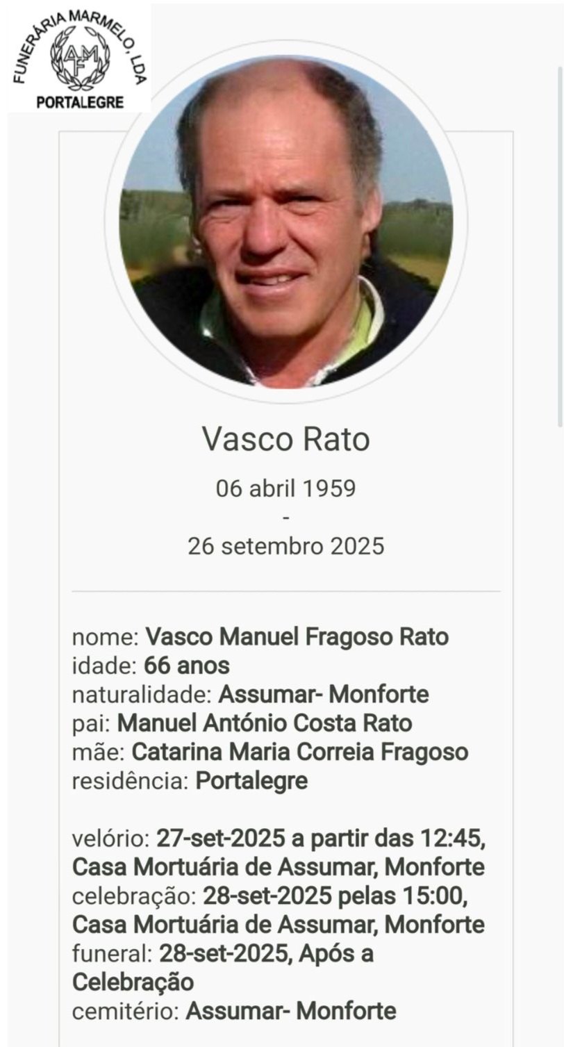 É com grande pesar que... - A Funerária Marmelo, Lda. | Facebook