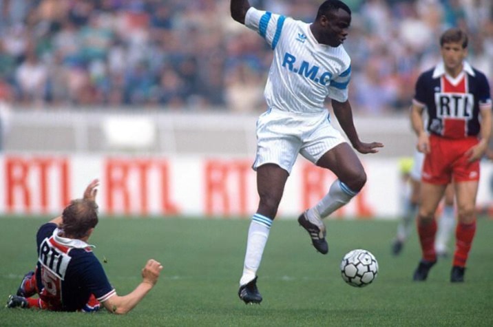 Ticket De Match PSG Vs OL – Saison 1991/1992 – Souvenir De Collection
