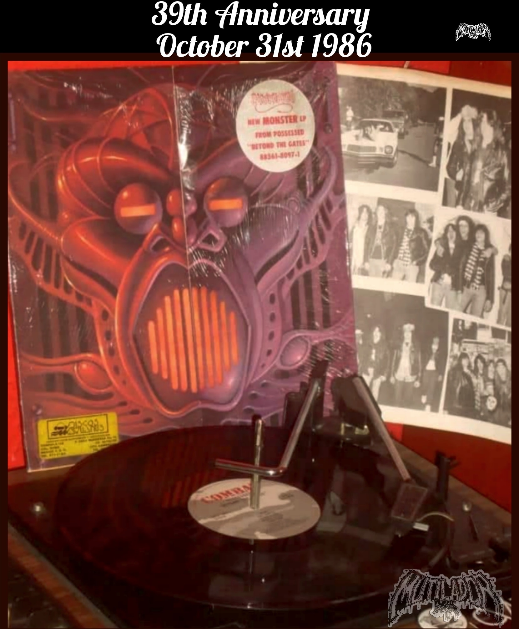 POSSESSED Beyond The Gates October 31st 1986 🔥🔥🔥🔥🔥 Recorded