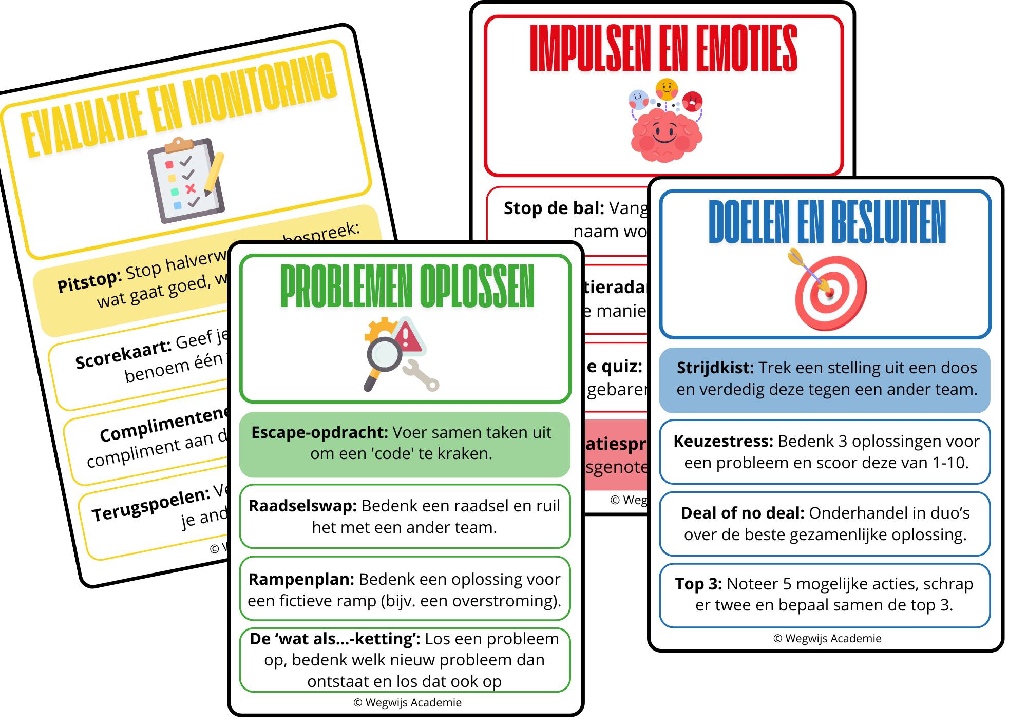 Wegwijs - Spelenderwijs werken aan executieve functies Concentratie ...
