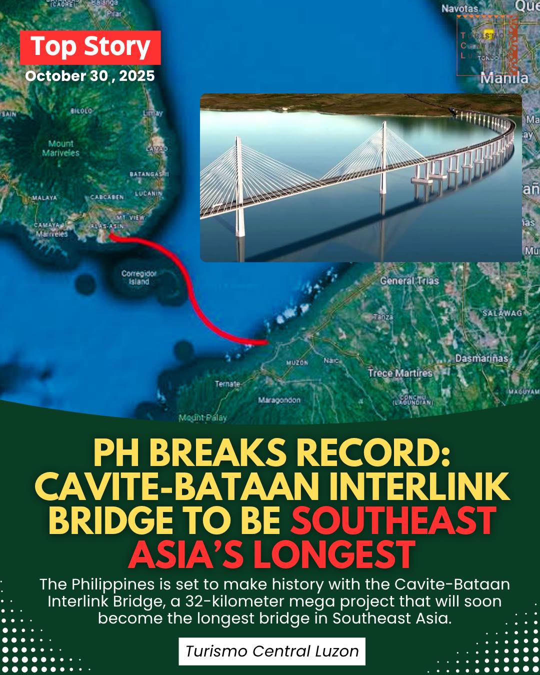 Turismo - PH BREAKS RECORD: CAVITE-BATAAN INTERLINK BRIDGE TO BE ...
