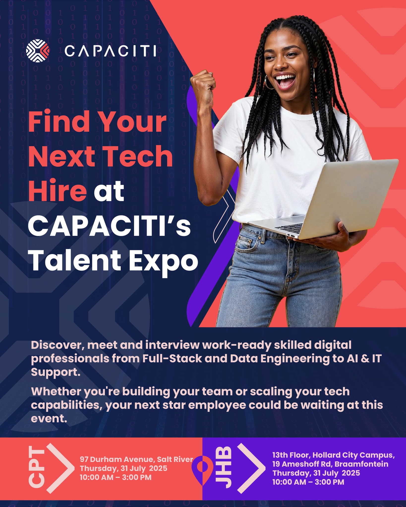 Capaciti Tech Career Accelerator | Woodstock