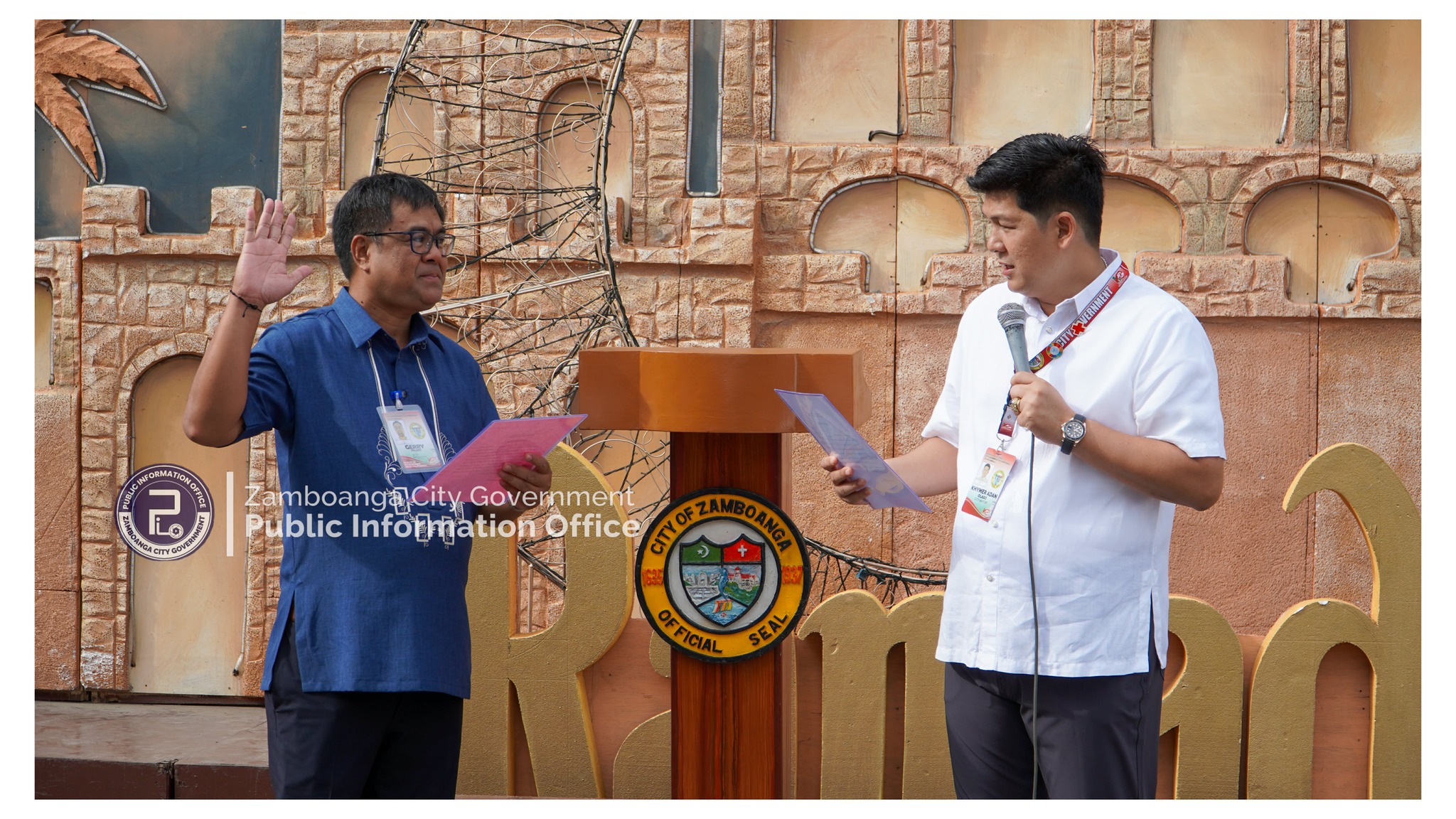 OLASO SWEARS IN NEW OCENR... - City Government of Zamboanga | Facebook