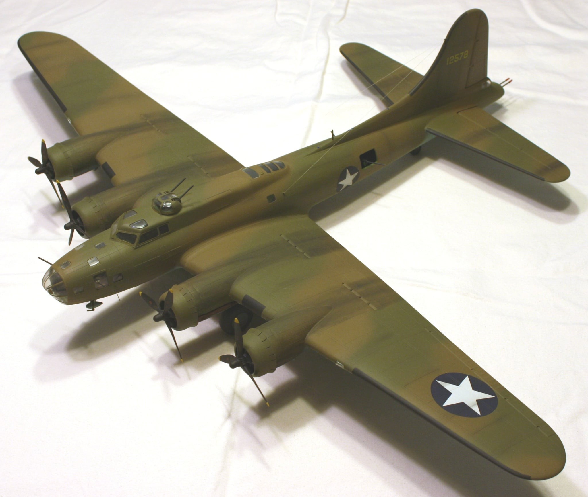 Franklin Mint's rare SB-17G diecast model and B-17 plane experiences