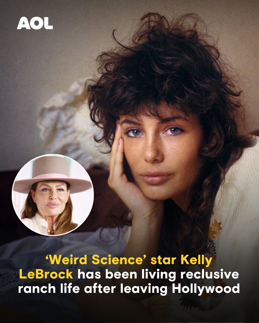 AOL - Kelly LeBrock is living her best ranch life. The... | Facebook