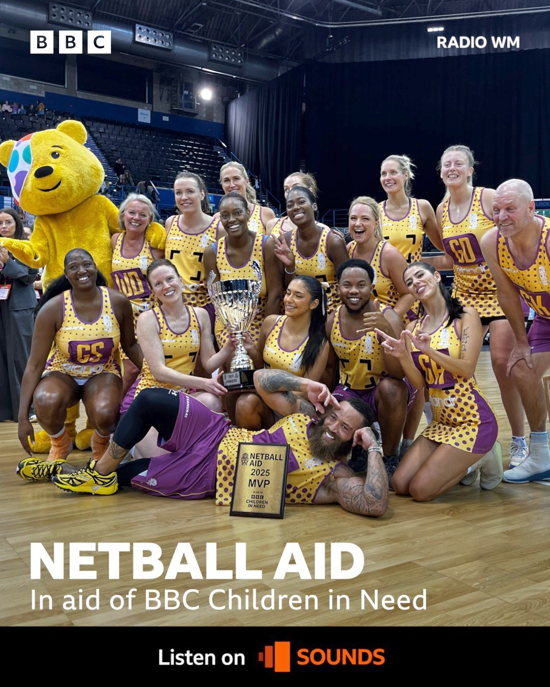 BBC - Team Pudsey triumph at inaugural Netball Aid. Full story - https ...