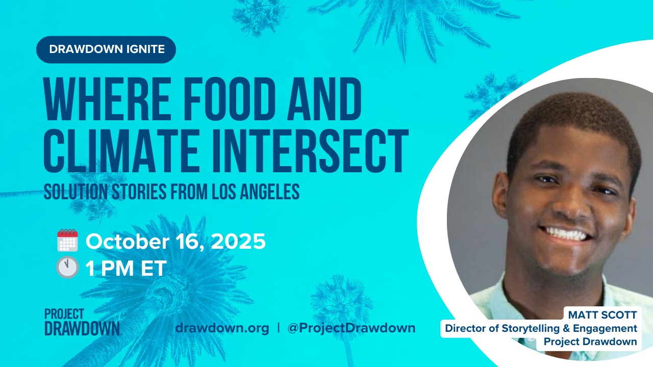 Something BIG is on the horizon.... - Project Drawdown | Facebook
