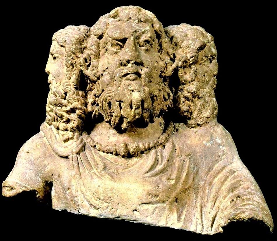 BalkanCelts - Tricephalic (3-headed) God with torc and... | Facebook