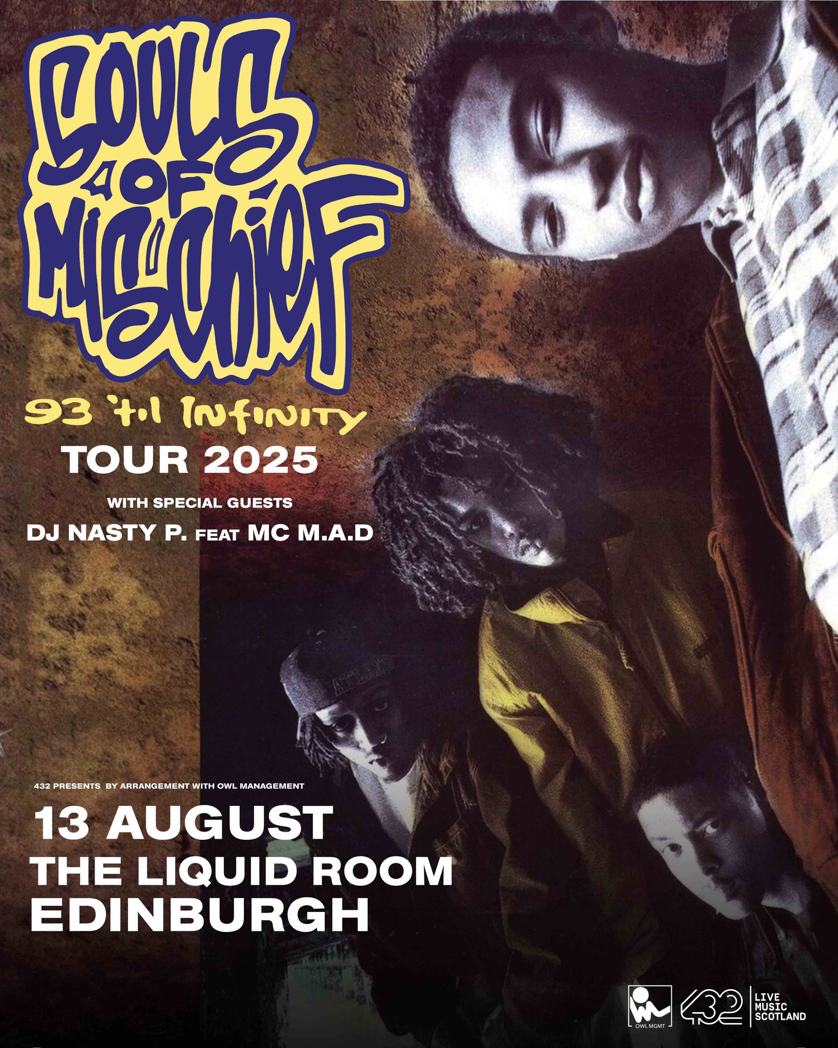Not long now before Souls of Mischief (@soulsofmischief) are