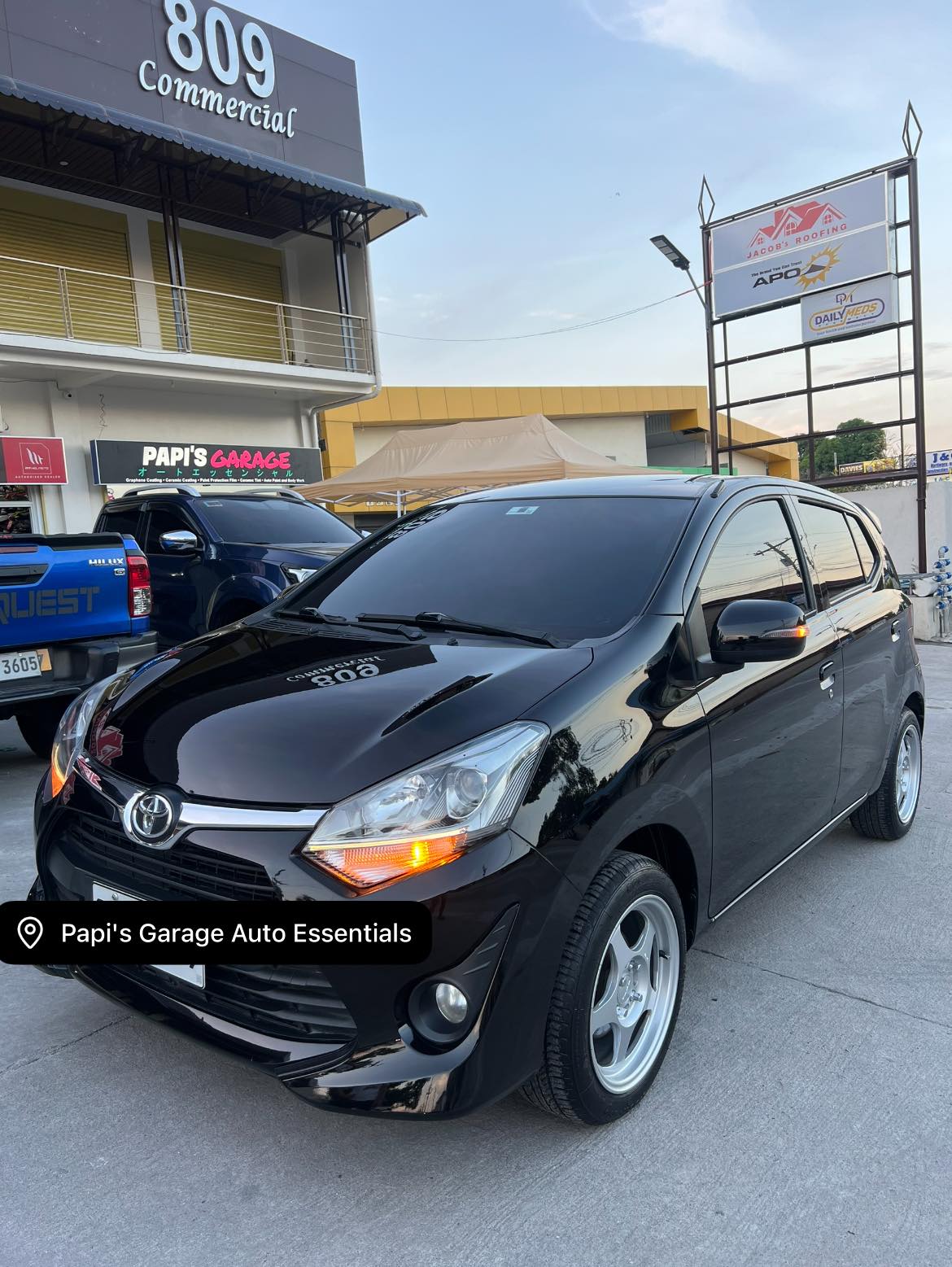 Papi's - Toyota Wigo Released Scope of work: Multiple panel repaint ...