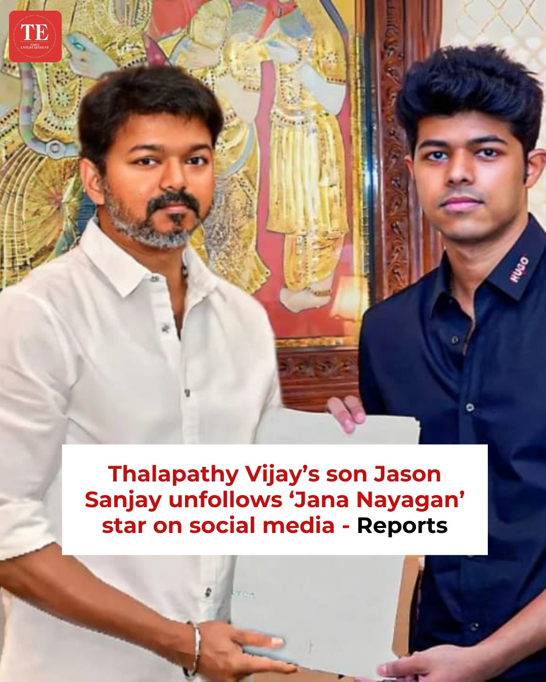 ETimes - A surprising update about #Vijay and his son... | Facebook
