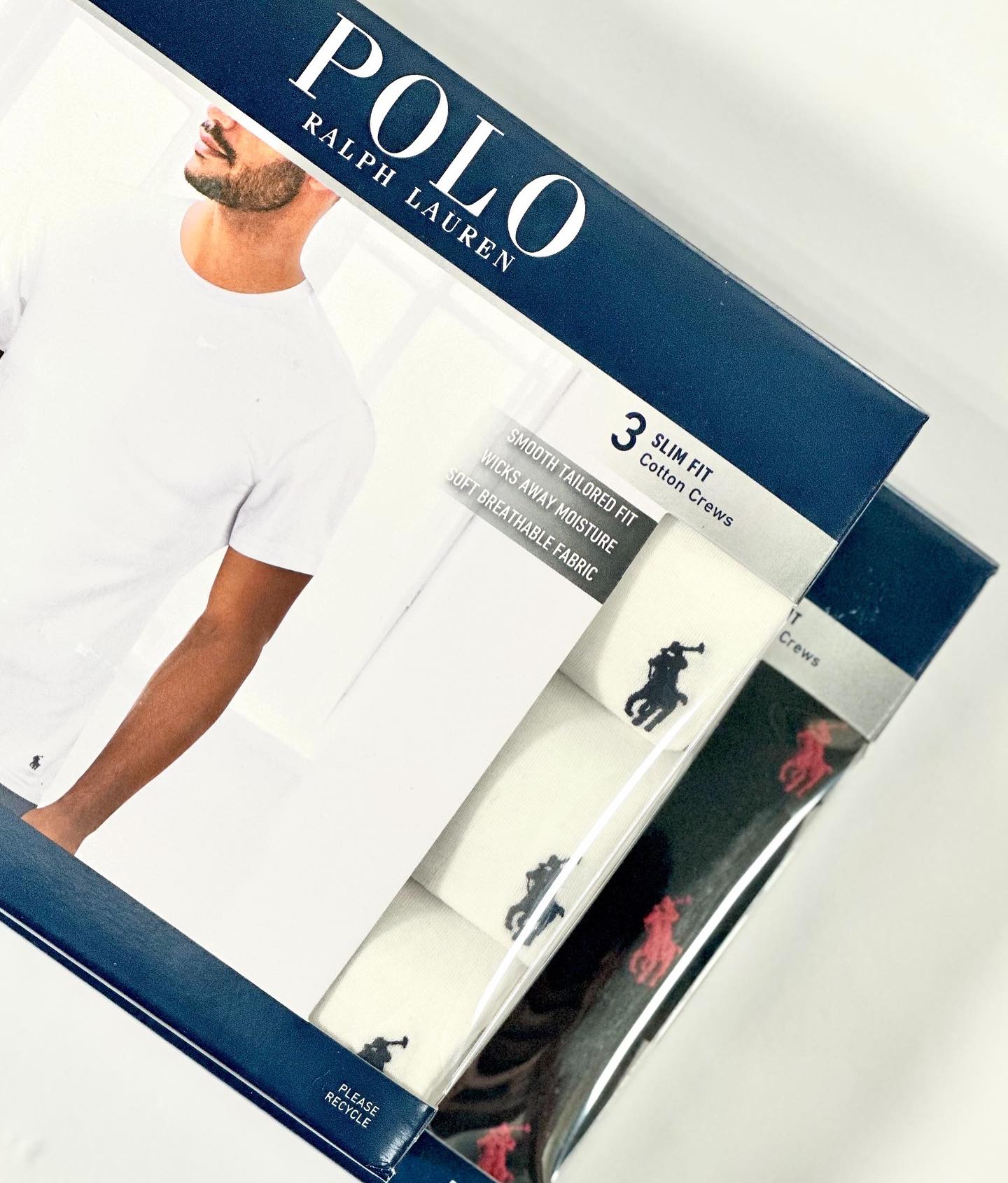 growaroundnewarrivals POLO RALPH LAUREN CLASSIC FIT COTTON CREWS 
