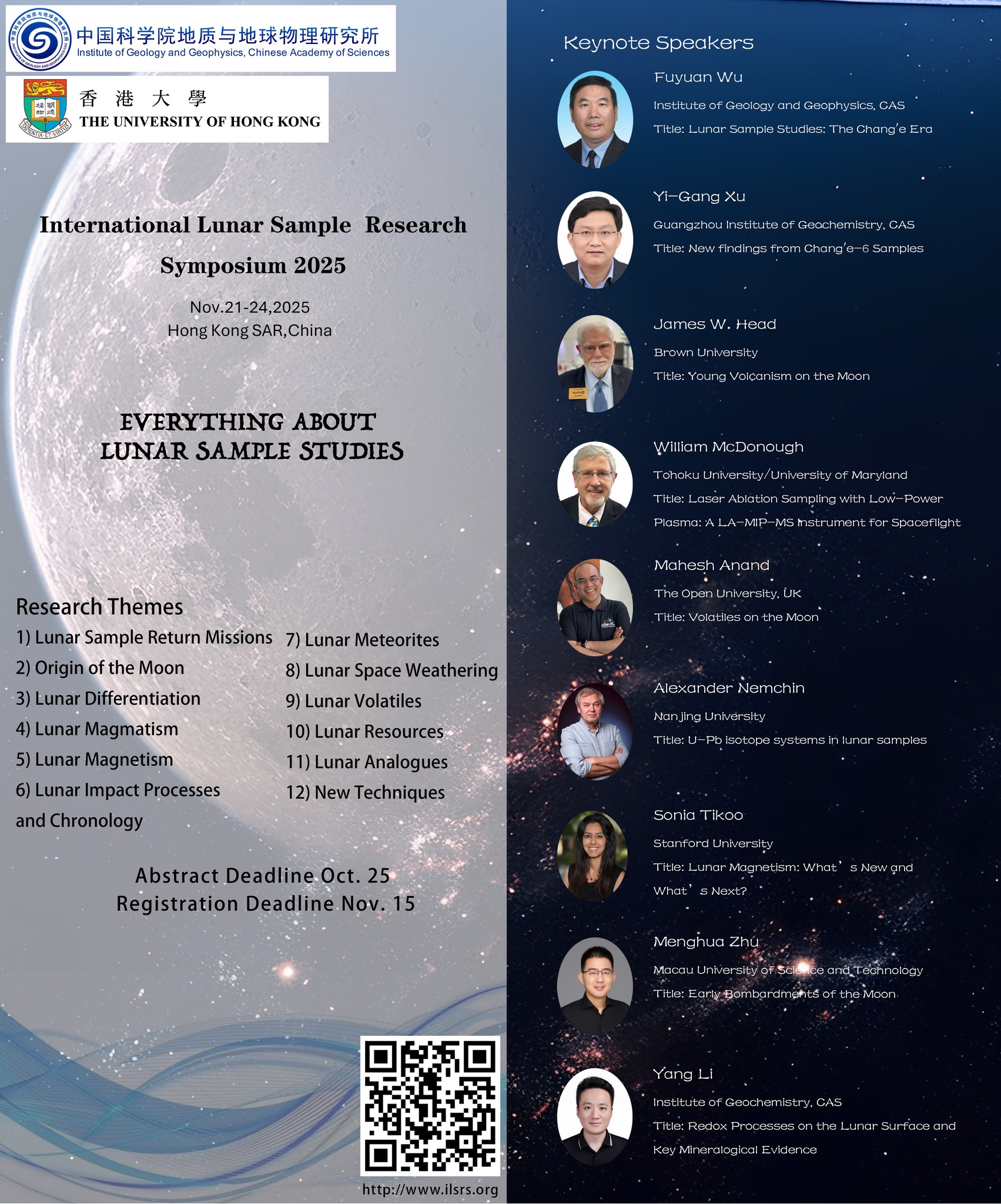 Faculty - [Event:🌕International Lunar Sample Research Symposium 2025 🌕 ...