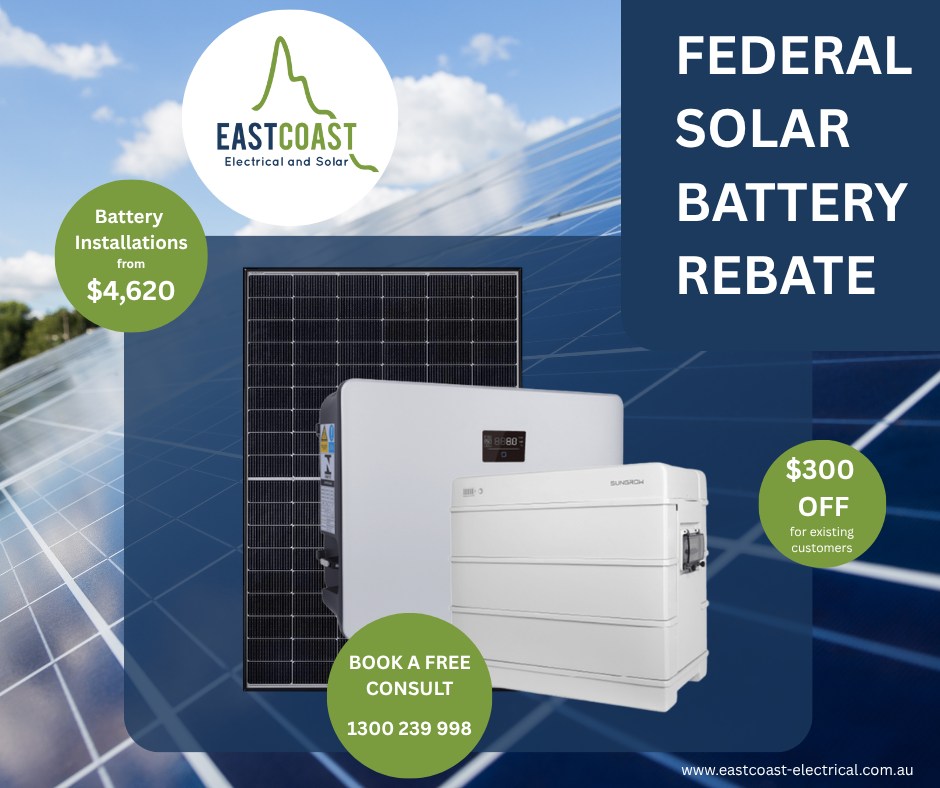 East - 🔋 New Federal Solar Battery Rebate Launching July 1! 🔋 Starting ...