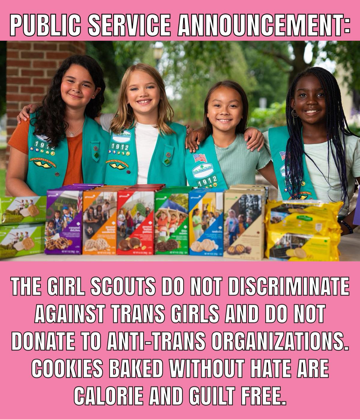 GayFamilyValues - Going to buy lots of girl scout cookies this year ...