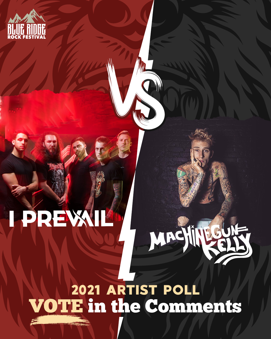 🤘 ARTIST SHOWDOWN #6 of 12 🤘 I... - Blue Ridge Rock Festival