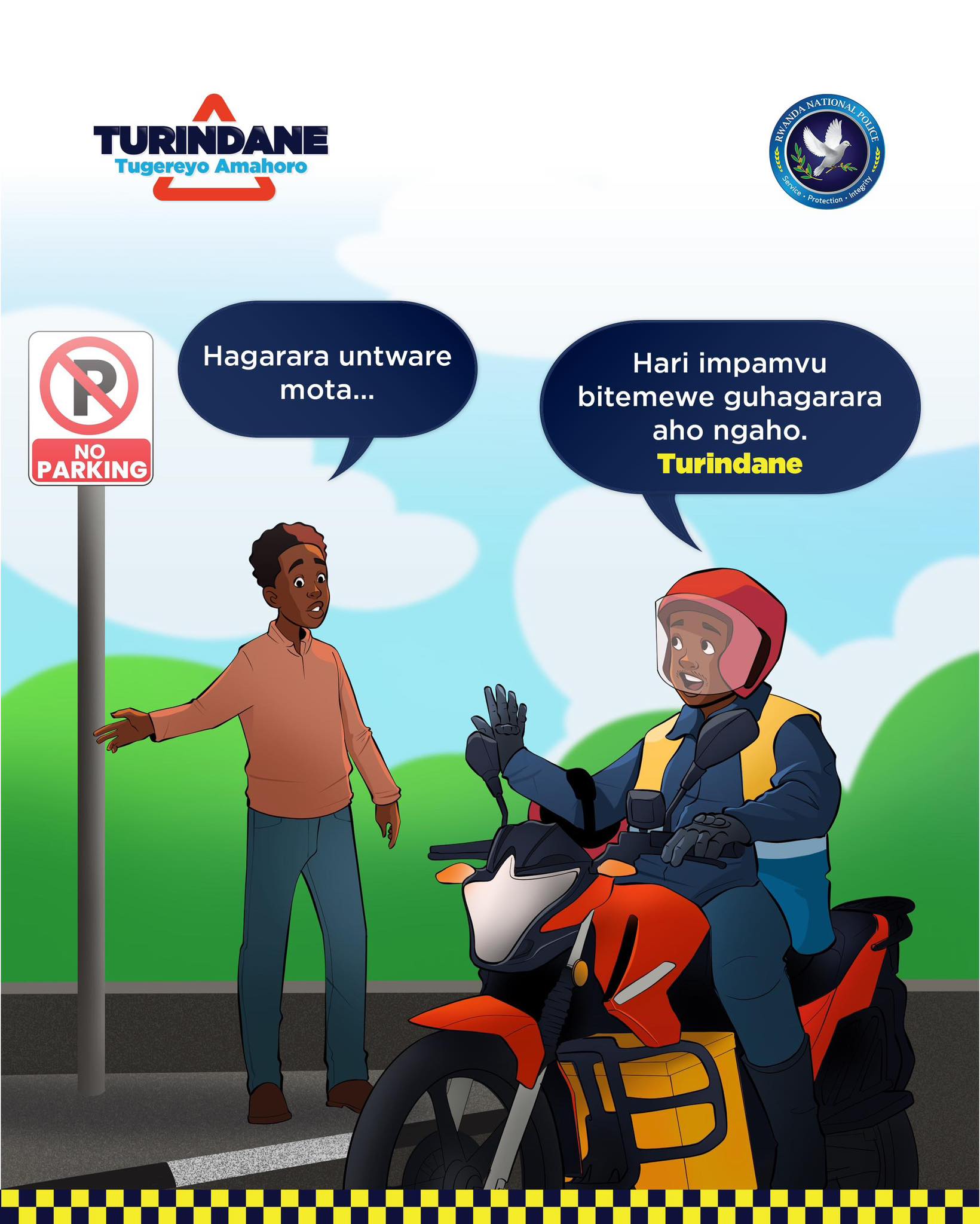 Rwanda - Mugenzi fasha motari wirinda kumuhagarika aho ubonye hose kuko ...
