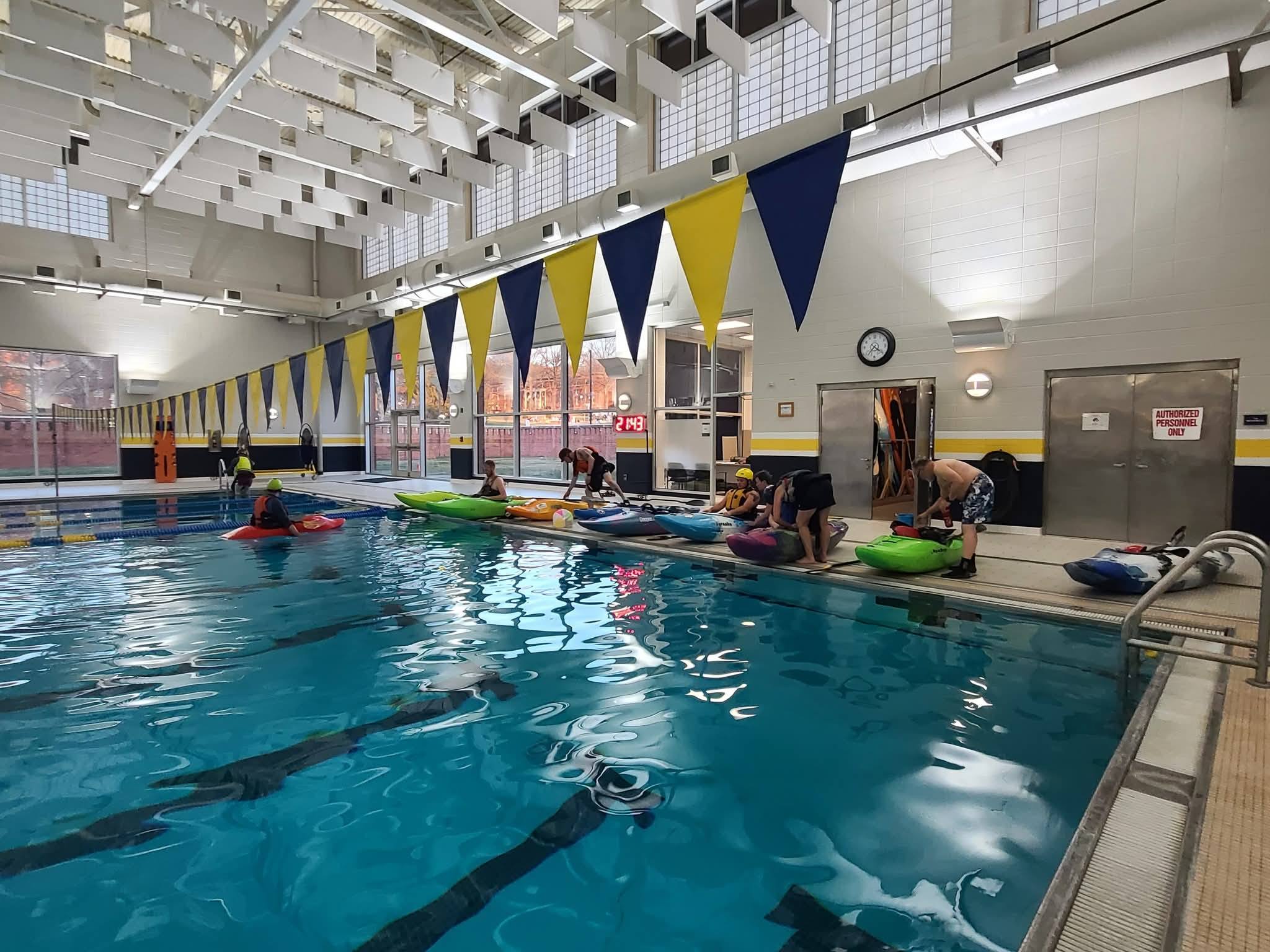 Team River Runner Pool Session
