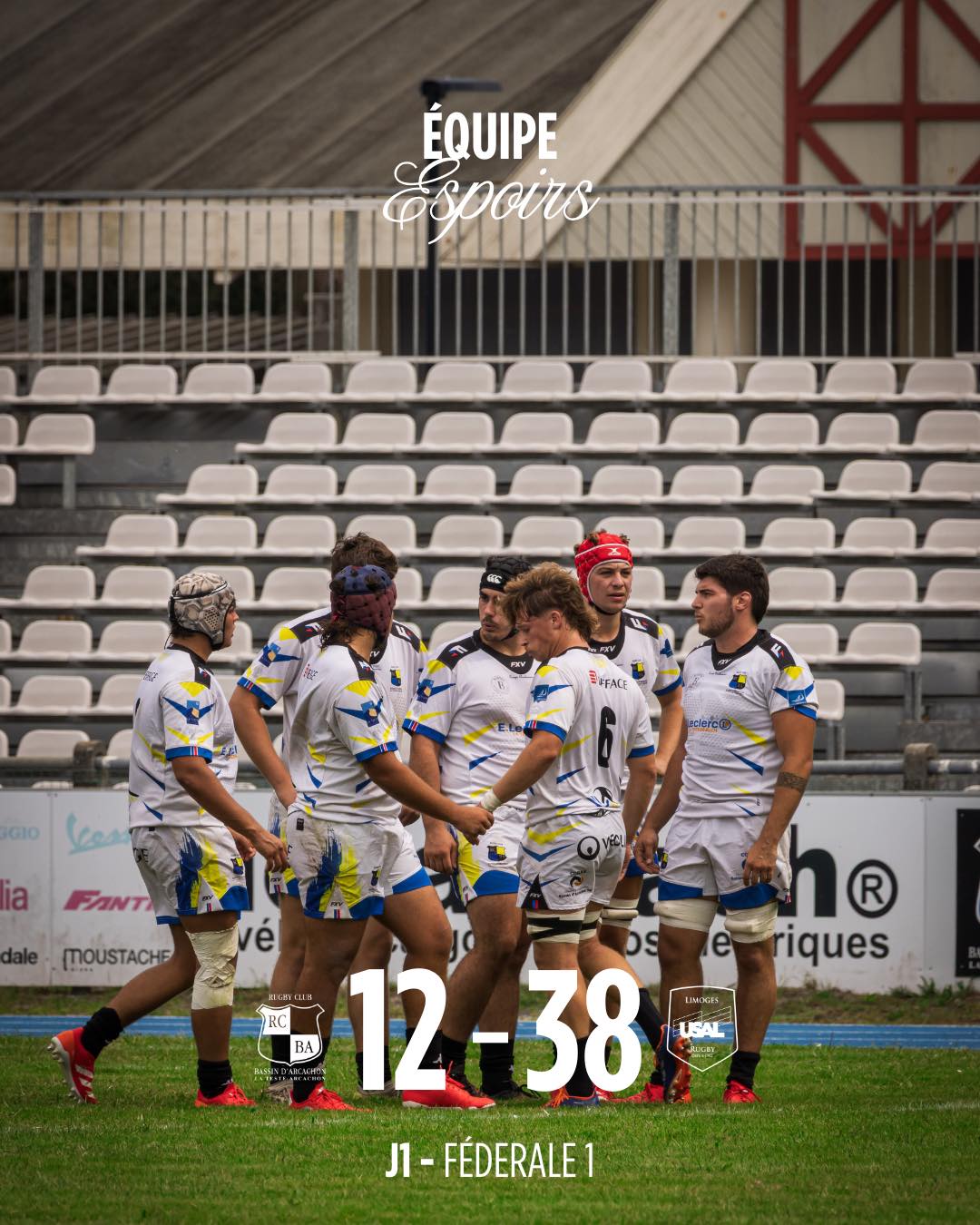 Rugby - SCORE FINAL - ESPOIRS Pour leur premier match de la saison, nos ...