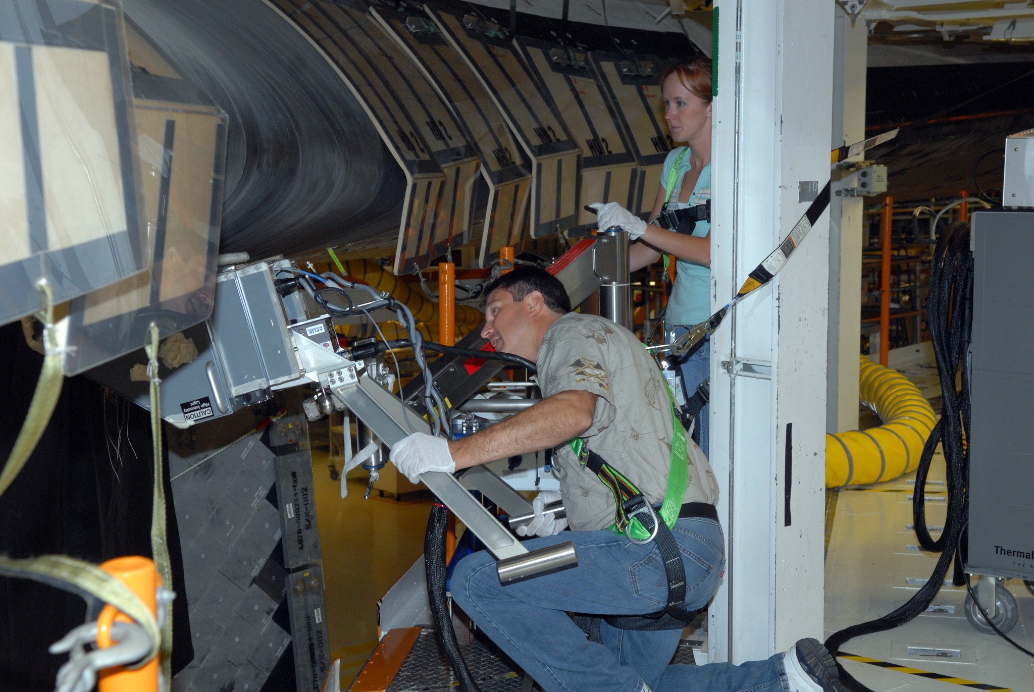 Blast - Inside Orbiter Processing Facility 2 at NASA's Kennedy Space ...