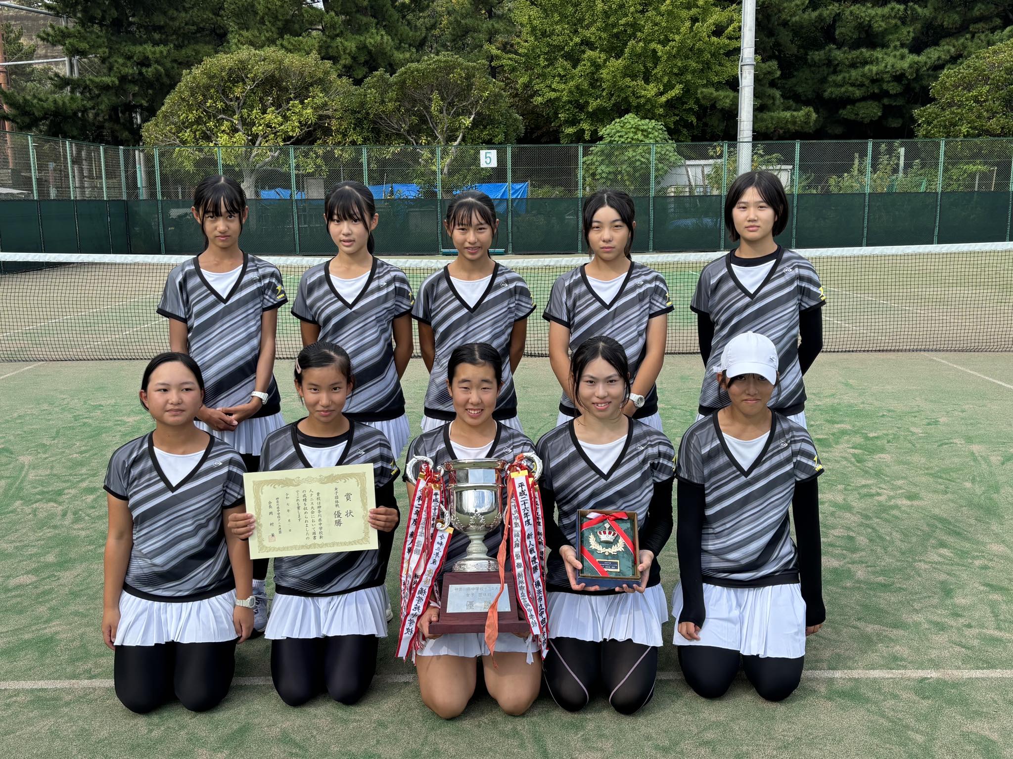 中学女子テニス部》 2025年度神奈川県中学校新人テニス大会女子団体戦 