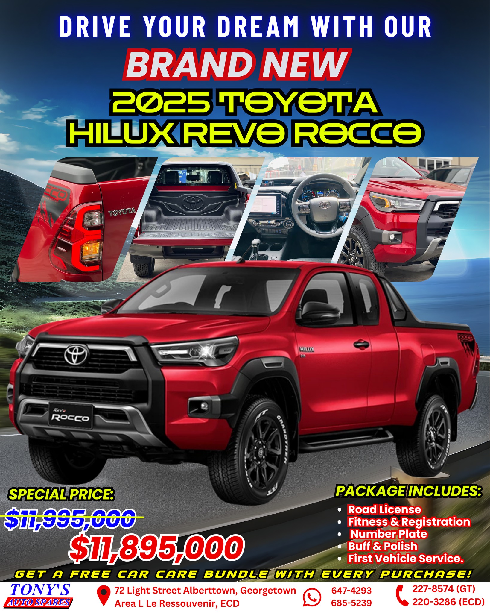 🚨 PRICE SLASH ALERT! 🚨 The Brand New 2025 Toyota Hilux Revo