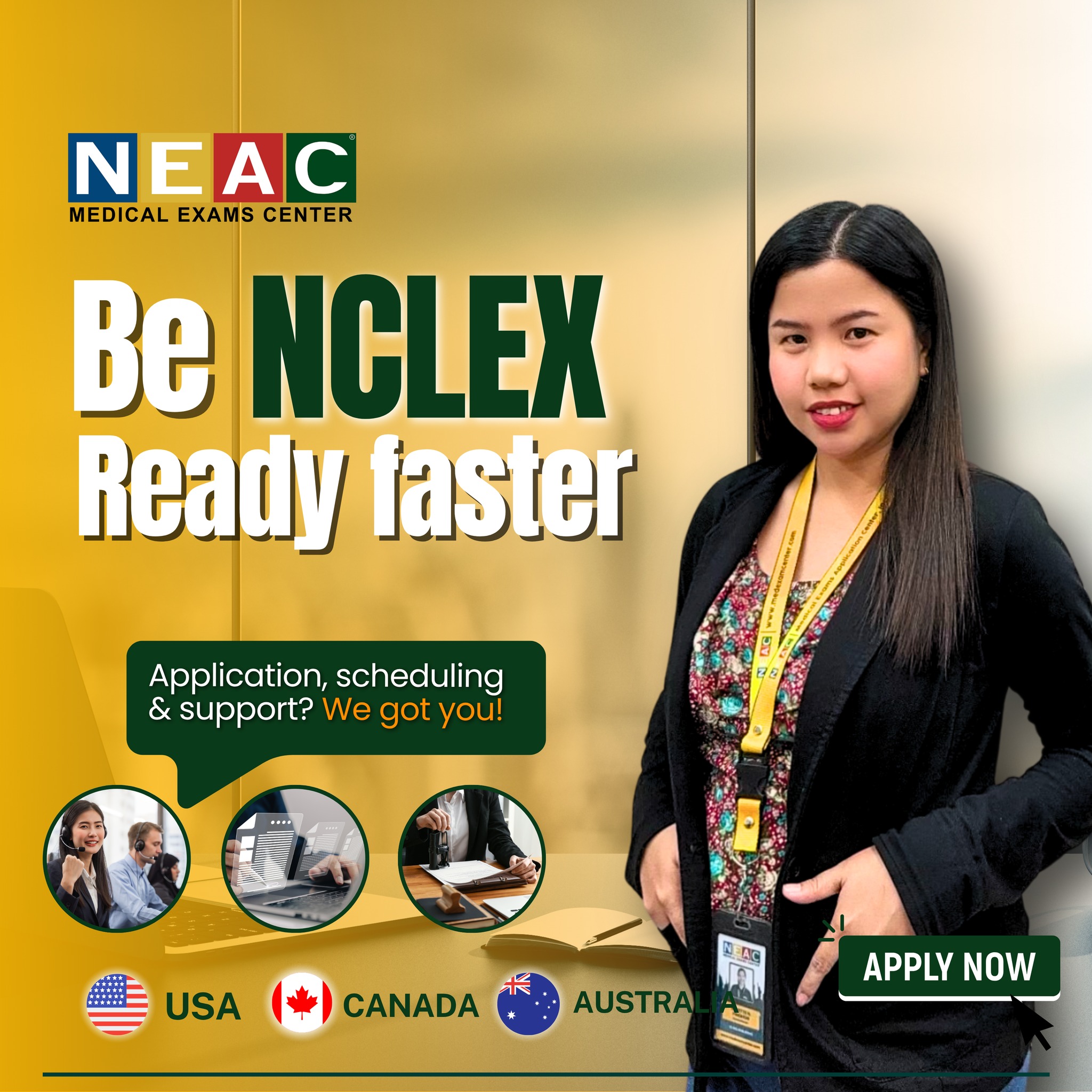 NEAC Medical Exams Application Center | Manila