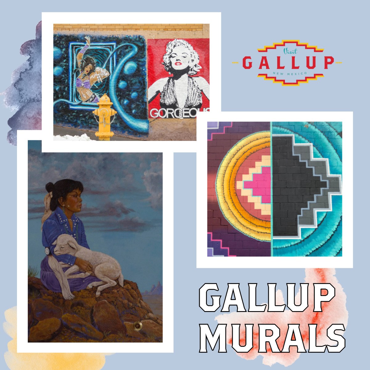 Visit - Gallup is famous for its murals, depicting the rich history and ...