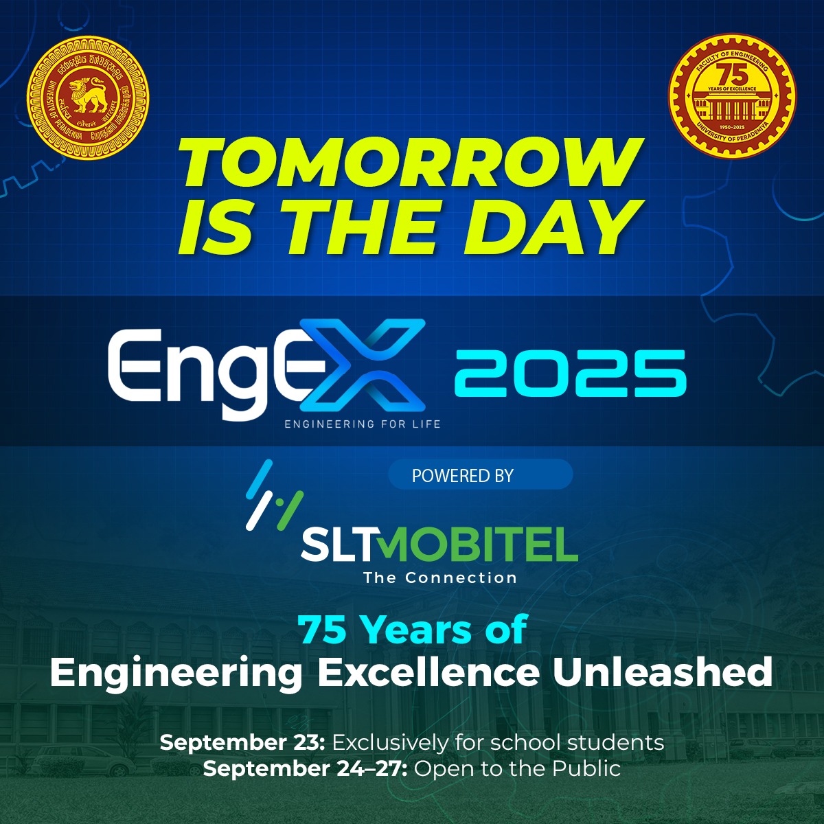 SLTMobitel - Tomorrow, it all begins. EngEx 2025, Sri Lanka’s largest ...