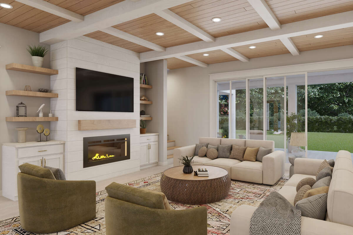 America's Best House Plans - If you're drawn to the Contemporary style ... - 00017 From America'S Best House Plans