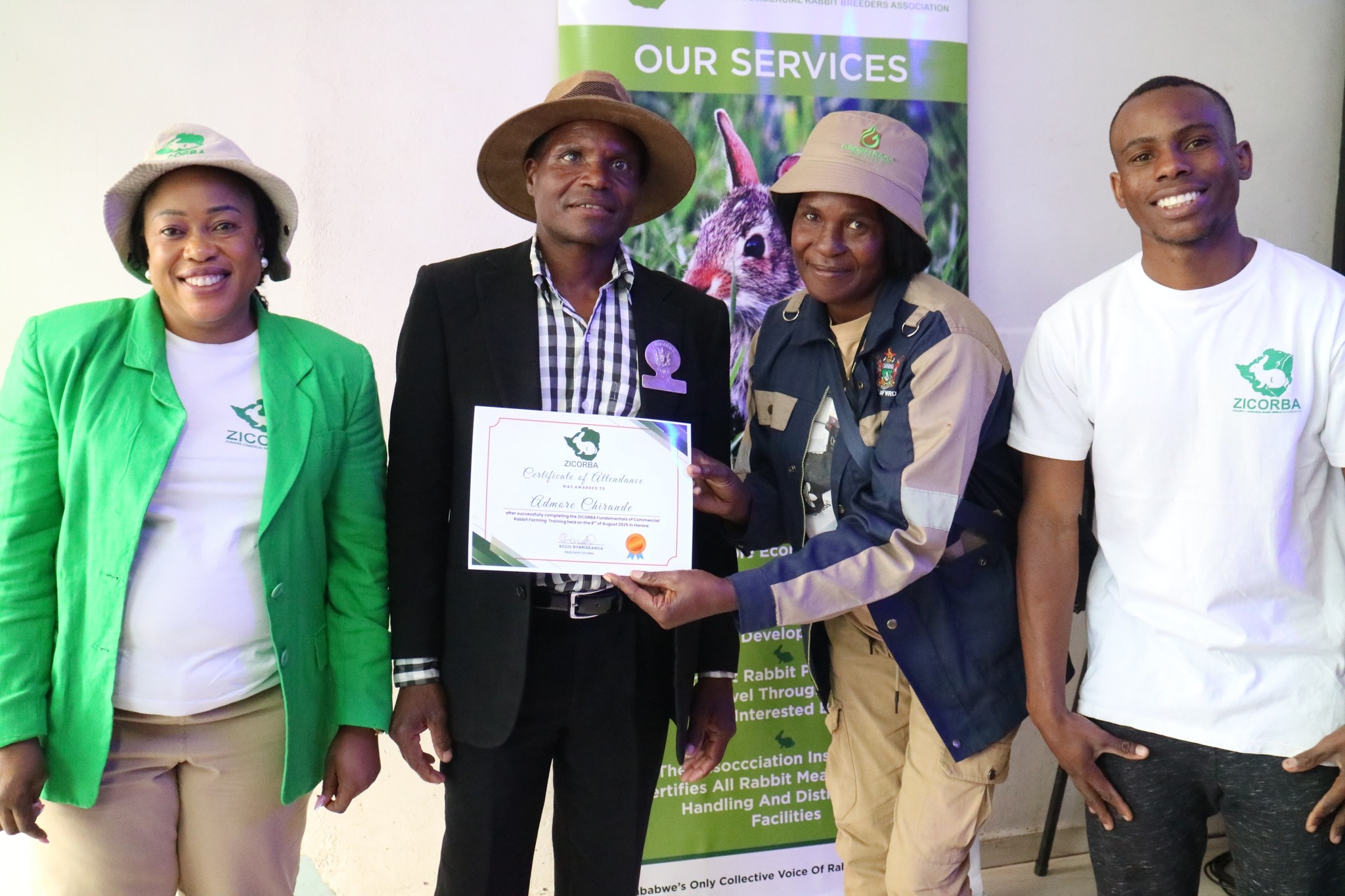 Zimbabwe... - Zimbabwe Commercial Rabbit Breeders Association