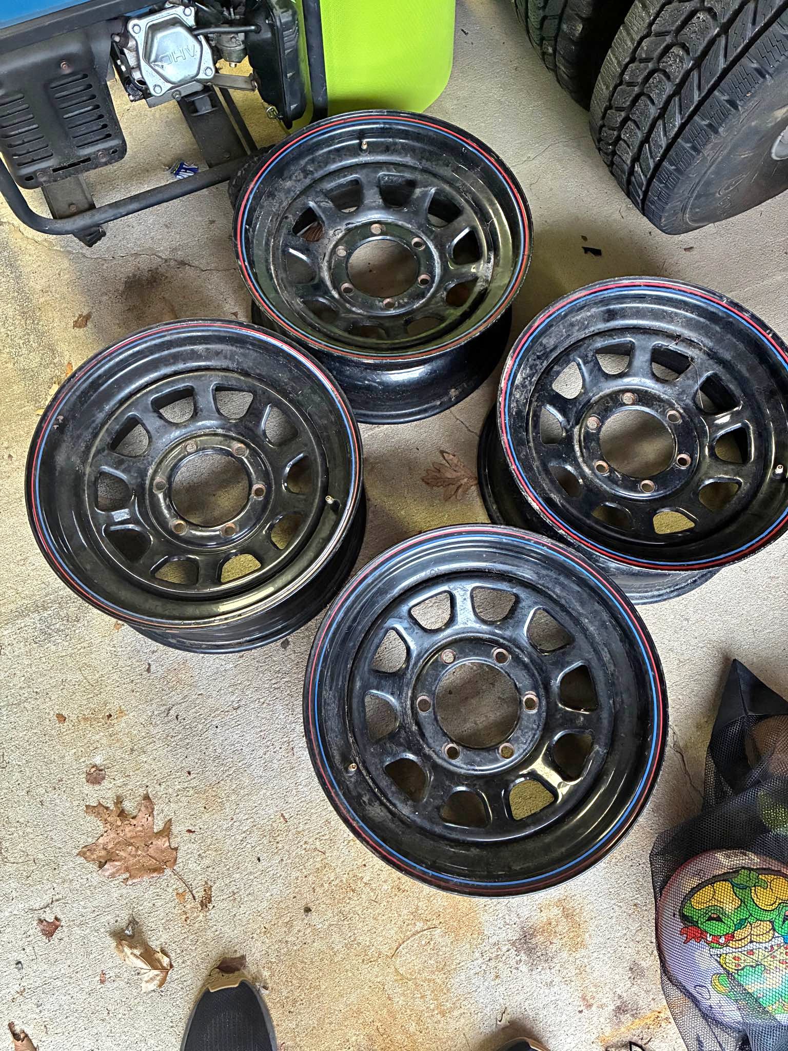 16 inch black steel rims - Car Wheels, Tires & Parts - Concord, New ...