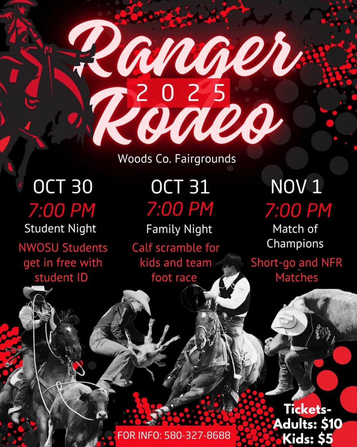 Alva - Next weekend is the NWOSU Rodeo! DID YOU KNOW? The Ranger Rodeo ...