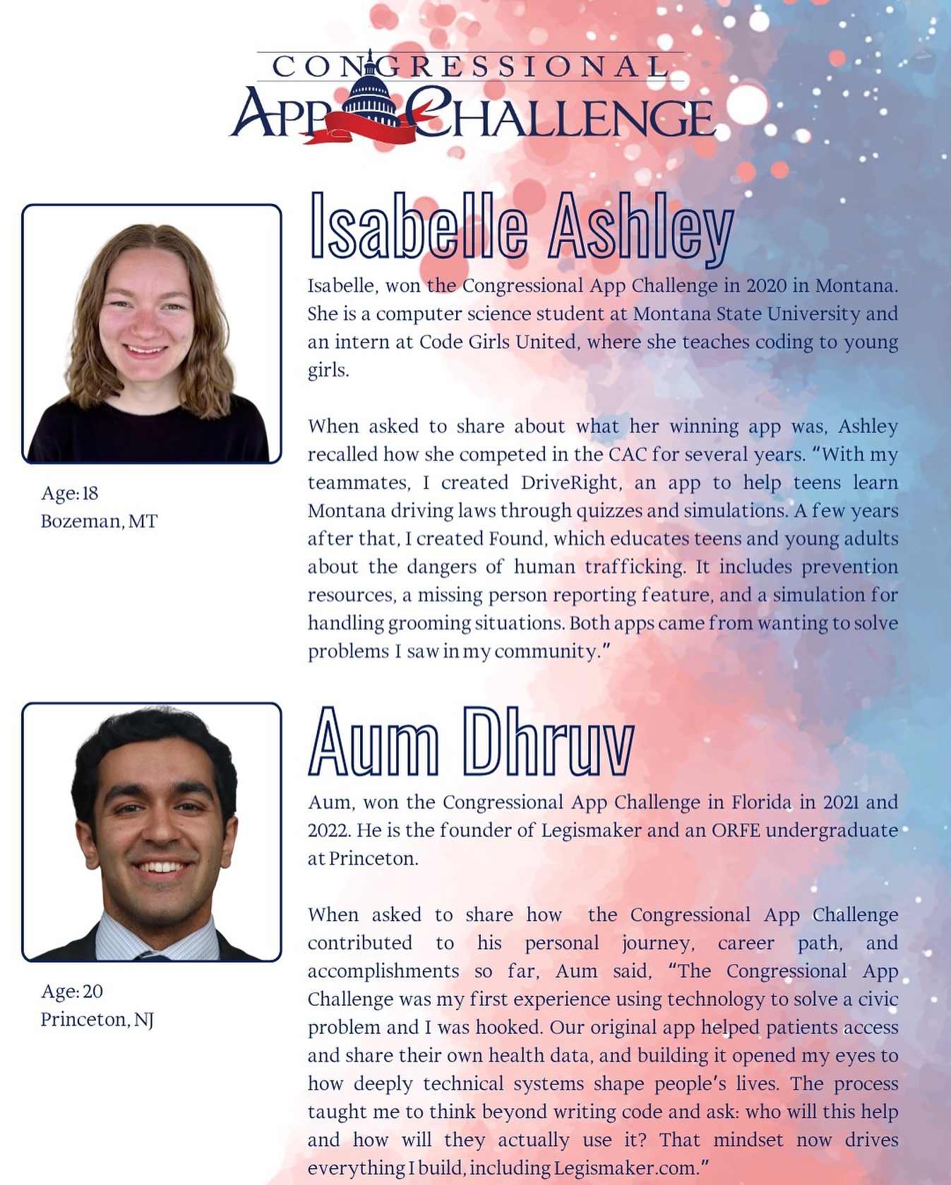 The Congressional App Challenge | Washington D.C. DC