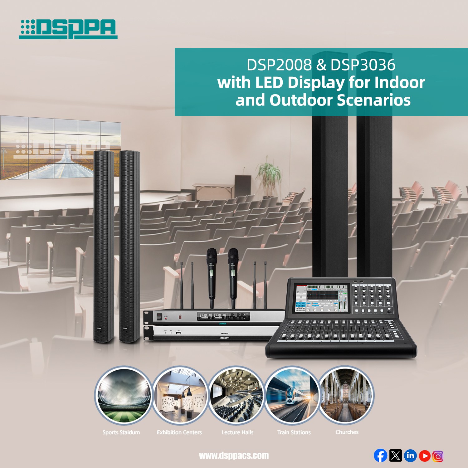 🔊 Integrated AV Excellence |... - DSPPA Audio Conference | Facebook