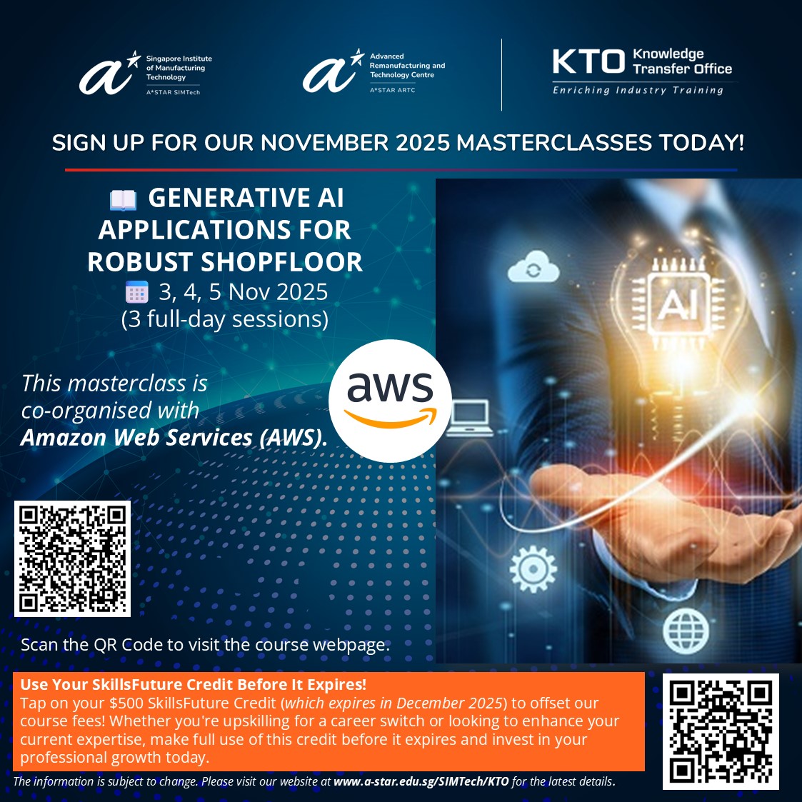 ASTAR's SIMTech & ARTC - Knowledge Transfer Office | Singapore Singapore