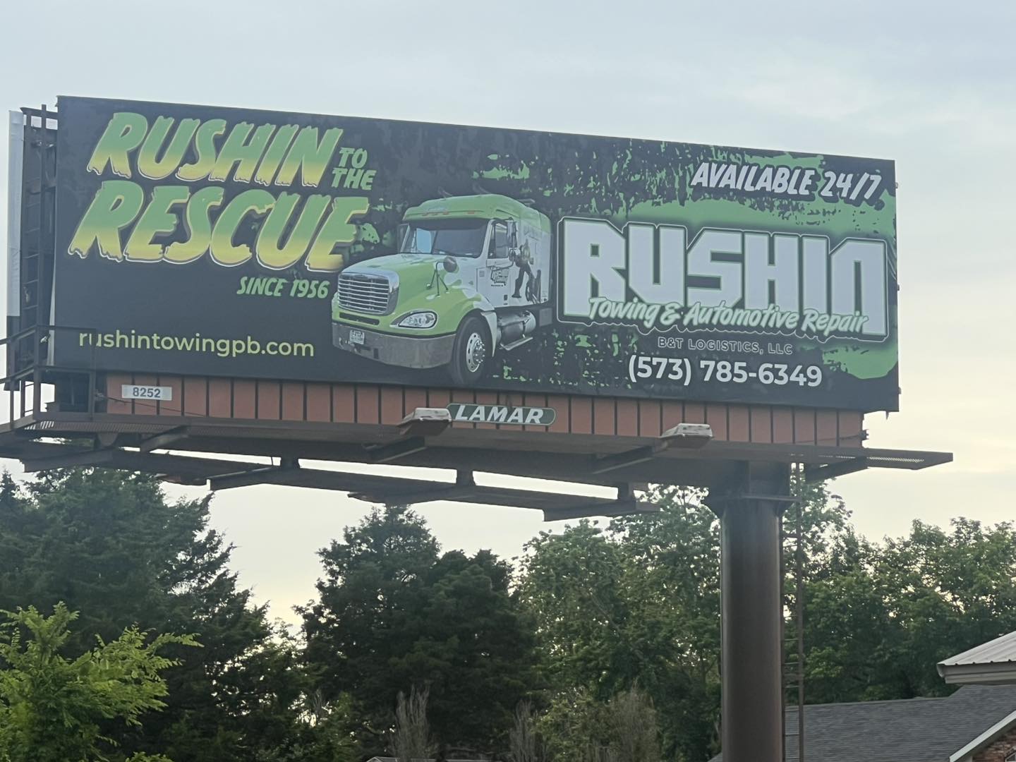 Rushin - Check out our new advertising Hwy 67 South PB , by copper top ...