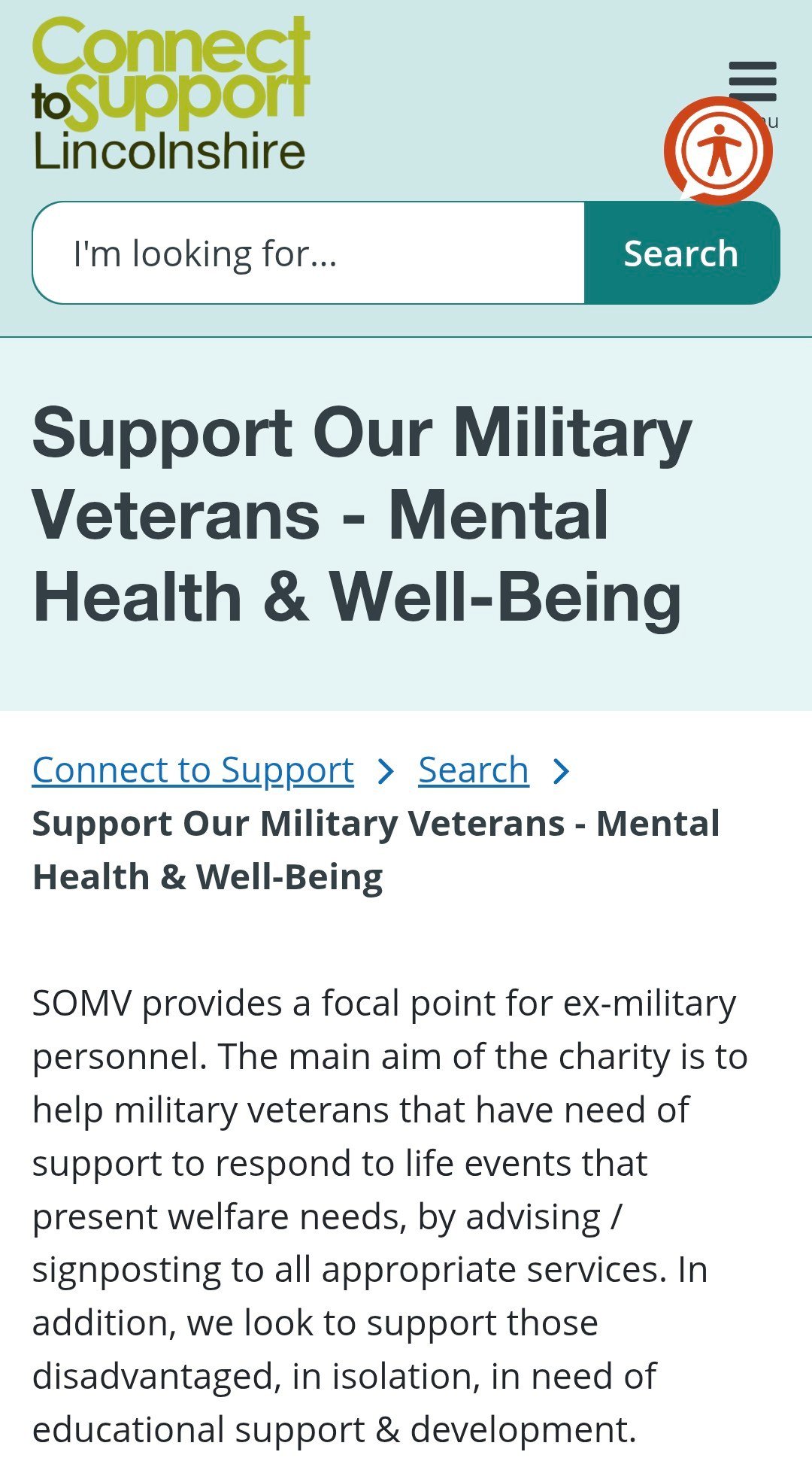 Support - The charity is now listed on the Armed Forces Community ...