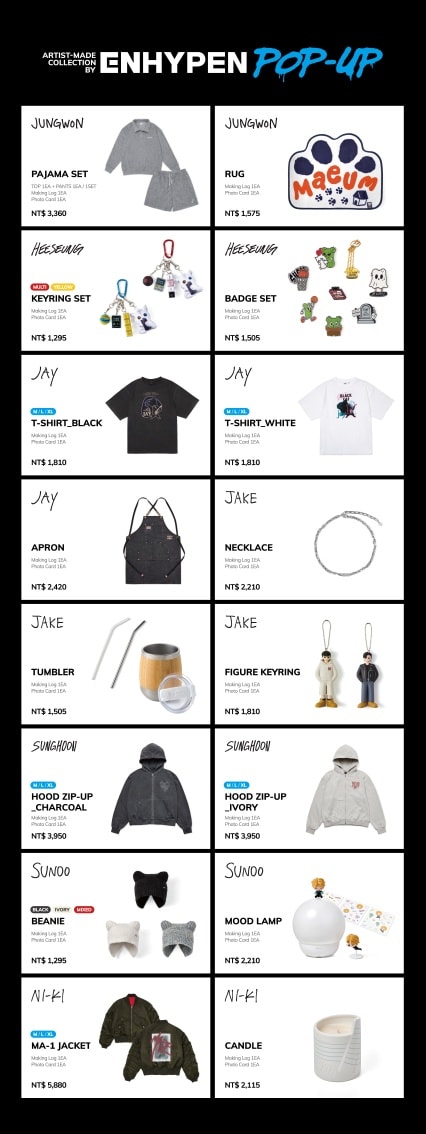 The time has come! PRE-ORDER NOW! GMMTV OFFICIAL MERCHANDISE at