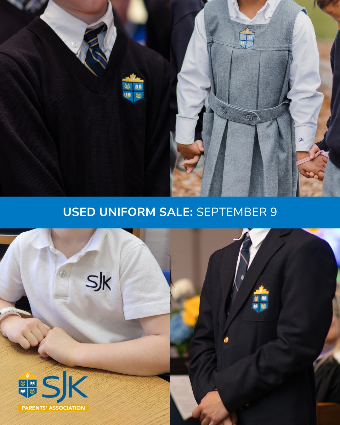 St. - The next SJK Parents' Association Used Uniform Sale is next week ...