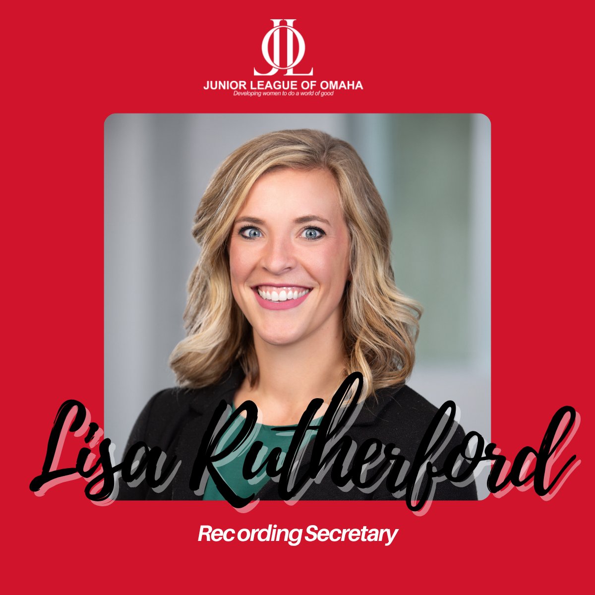 Meet Lisa Rutherford, Recording... - Junior League of Omaha | Facebook