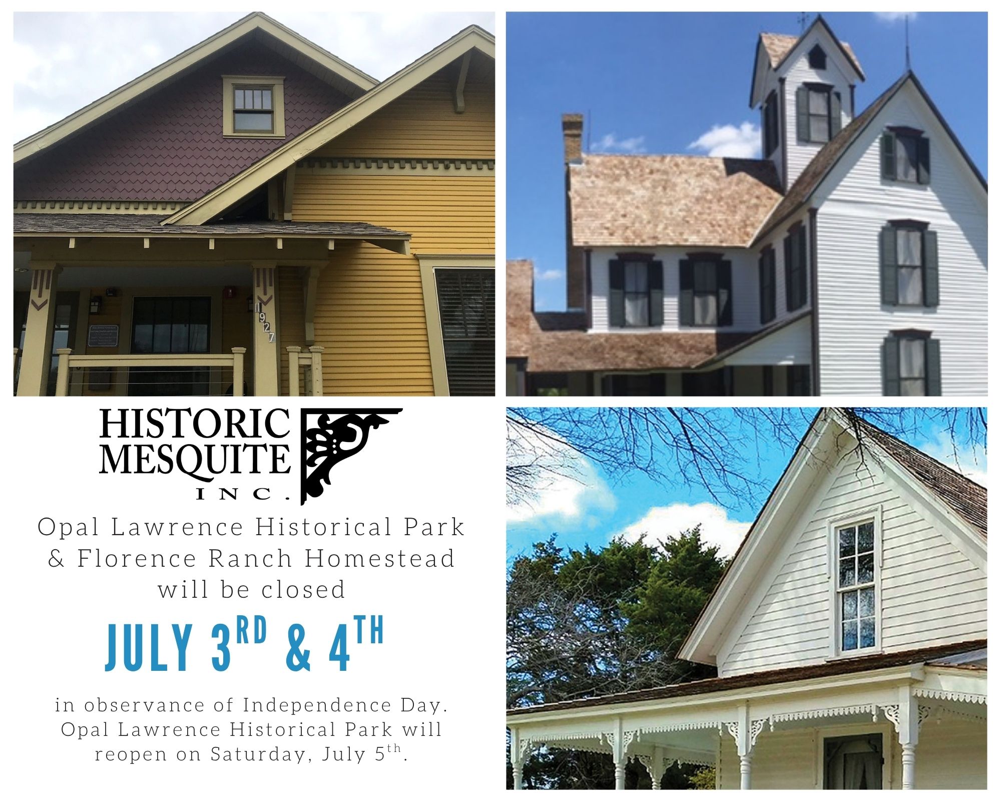 In observance of Independance... - Historic Mesquite, Inc. | Facebook