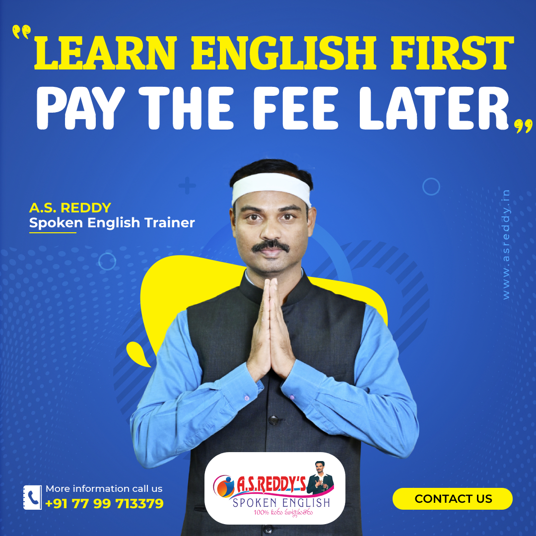 A S Reddy Spoken English | Hyderabad